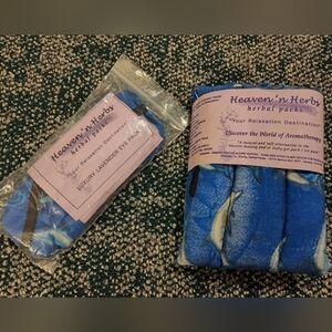 NWT! Aromatherapy Eye Mask and Heat Wrap